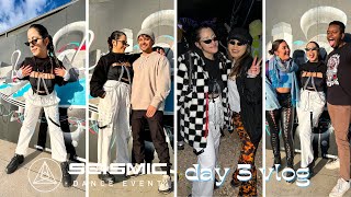 Seismic Dance Event 50 2022 Day 3 Vlog ✨ Rebūke Camelphat I Hate Models amp More [upl. by Nosila397]