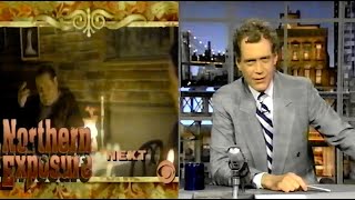 1995 Northern Exposure amp David Letterman Promo  WOIO ID CBS Cleveland  My Brothers Keeper Film [upl. by Inez949]