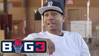 Michael Rapaport interviews Allen Iverson  BIG3 on FS1  FOX SPORTS [upl. by Enom135]