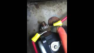 Tractor 6 volt to 12 How to [upl. by Tronna]