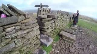 Yorkshire 3 peaks challenge with drone and gopro [upl. by Hama]