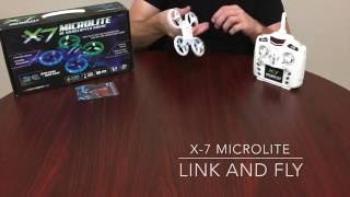 Odyssey Toys X7 Microlite Link and Fly [upl. by Nova]