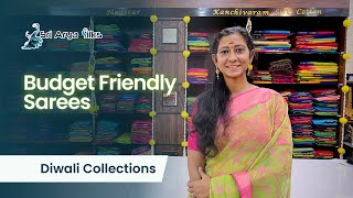 Budget Friendly Sarees  Sri Arya Silks [upl. by Catarina]