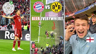 THE MOMENT BAYERN WIN THE BUNDESLIGA vs DORTMUND [upl. by Durer929]