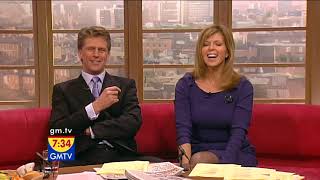 Kate Garraway GMTV 5 Dec 2008 [upl. by Imailiv]