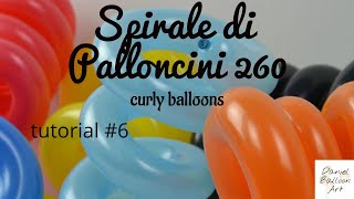 tutorial Spirale con Palloncini modellabili [upl. by Jefferson]