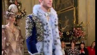 DolceampGabbana Alta ModaSartoria Fall Winter 201920 show in Milan [upl. by Lise]