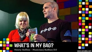 Henry Rollins  Whats In My Bag [upl. by Nnyled]