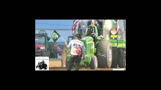 Jason Laux Hammered 2 0 Wilmington OH shorts tractorpulling pulling fortheloveofpulling [upl. by Eryt]