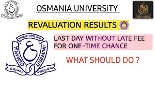 REVALUATION RESULTS UPDATE amp SOLUTION TO OUR FINAL YEAR STUDENTS  OU  2024 shivanipallela [upl. by Ree]