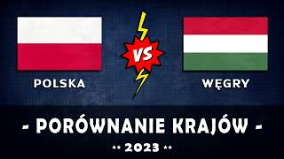 🇵🇱 POLSKA vs WĘGRY 🇭🇺  Porównanie gospodarcze w ROKU 2023 Węgry [upl. by Rovelli308]