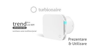 Turbionaire TREND PLUS 120 WM  Ventilator axial avansat multifunctional [upl. by Macey]