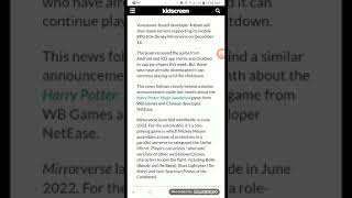 Disney Mirrorverse to shut down on December [upl. by Connel]