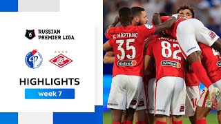 Highlights Fakel vs Spartak 14  RPL 202223 [upl. by Izogn913]