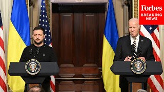 BREAKING NEWS President Biden And Ukrainian President Volodymyr Zelensky Hold A Press Briefing [upl. by Archibaldo]