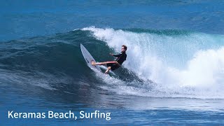 AMAZING SURFING KERAMAS BEACH 10 SEPTEMBER 2024 [upl. by Akenal]