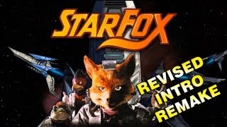 STAR FOX INTRO REMAKE  TRIBUTE 1080p [upl. by Gnehp]