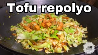 Tofu repolyo recipe  Filipino food [upl. by Ninos]