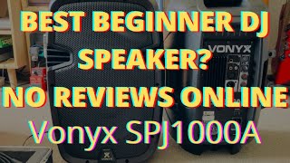 VONYX SPJ 1000A powered Speaker  REVIEW  SOUND TEST  TEAR DOWN [upl. by Wickman]