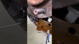 Rear brake pads Replace rear brake pads mechancial automobile [upl. by Anisamot535]