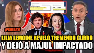 LILIA LEMOINE REVELÓ TREMENDO CURRO Y DEJÓ IMPACTADO A MAJUL [upl. by Boesch]