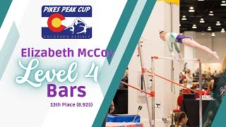 Level 4 Bars Routine 8925  Pikes Peak Cup 2024 [upl. by Childers]