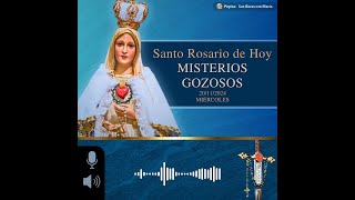 🔴MISTERIOS GOZOSOS DEL SANTO ROSARIO 20112024 AUDIOPODCAST [upl. by Ahseei268]