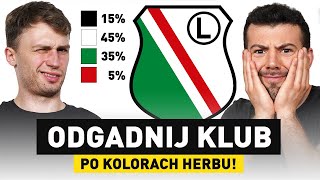 ODGADNIJ KLUB po KOLORACH HERBU Nowy QUIZ  czy ZNASZ się na HERBACH [upl. by Telrats]