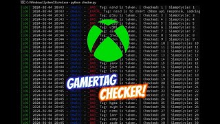 2024 XBOX GAMERTAG CHECKER [upl. by Elvira590]