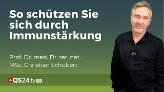 Immunsystem stärken Sofortmaßnahmen bei drohender Epidemie  Prof Dr Christian Schubert  QS24 [upl. by Euqinorev]