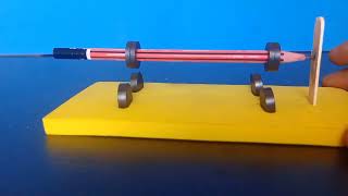 Magnetic Levitation Experiment quotLevitation Magic The Floating Pencil Experimentquot [upl. by Sybyl]