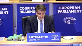 Fitto al Parlamento Ue quotQui per rappresentare lEuropa non un singolo partito o lItaliaquot [upl. by Aryc]