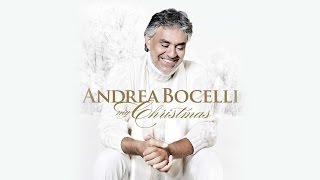 Andrea Bocelli  White Christmas Lyrics [upl. by Naltiac360]