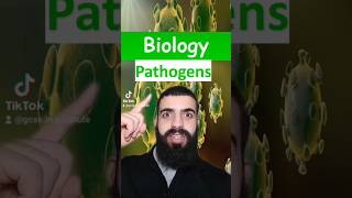 Pathogens  GCSE Science in a minute biology gcsescience stem school bacteria virus disease [upl. by Jamison]