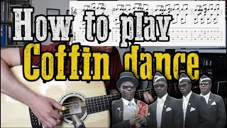 How to play Coffin Dance  Guitar  TAB  Fingerstyle [upl. by Swain]