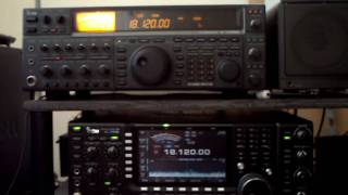 IC7700 vs IC775DXII [upl. by Adirem]