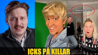 REAGERAR PÅ SVENSKA TIK TOKS 🇸🇪  icks på killar [upl. by Maxama]