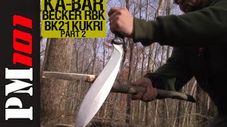 KaBar Becker BK21 RBK Part 2  Preparedmind101 [upl. by Canute]