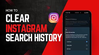 How to Delete Search History on Instagram [upl. by Meingoldas981]