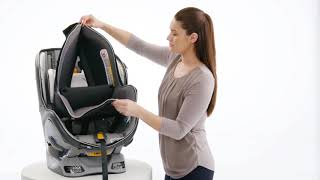 Chicco NextFit Zip Convertible Car Seat  Removing and Replacing the Fabrics [upl. by Clotilde]