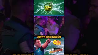 Daryl Gurney Sweet Caroline 2024 Walk On  Match One [upl. by Rockey]