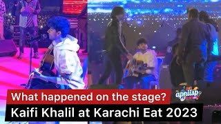 Kahani Suno Live  Kaifi Khalil performance at Karachi Eat 2023  Kana Yaari [upl. by Wildee952]