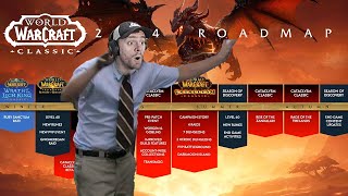 StaysafeTV breaks down the timeline for the Classic WoW roadmap [upl. by Nortad]