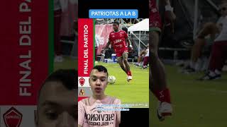 Patriotas a la B futbolcolombiano ligabetplay futbol boyacá últimahora [upl. by Ebonee262]