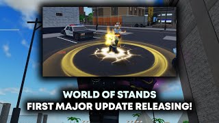 WORLD OF STAND FIRST MAJOR UPDATE RELEASING [upl. by Yssac]