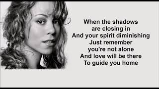 Mariah Carey  Anytime You Need a Friend LYRIC HQ [upl. by Kara297]