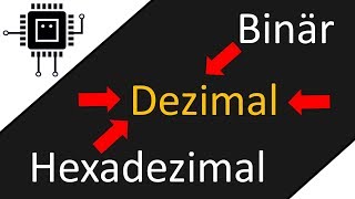 Binär in Dezimal Hexadezimal in Dezimal alle Zahlen in Dezimal umwandeln [upl. by Eul]