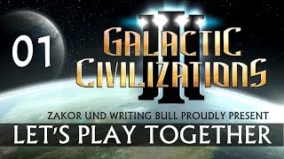 Lets Play Galactic Civilizations III 01 Deutsch [upl. by Liew]