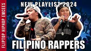 New FIlipino Rap Music Playlist  Fliptop Rappers Song Compilation 2024 [upl. by Dowzall]