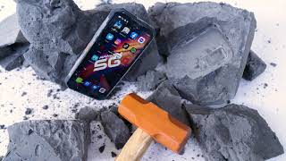 Ulefone Armor 11 5G Destruction Test  Cement Test [upl. by Elegna]